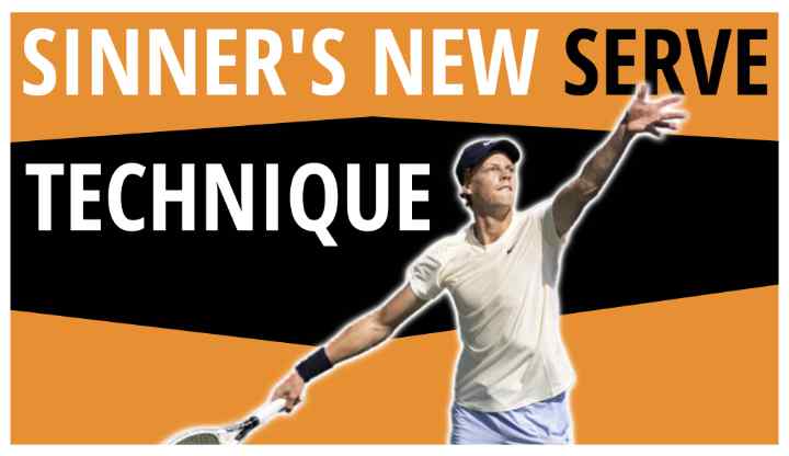 How Jannik Sinner Changed His Serve Technique