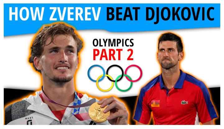 How Alexander Zverev Beat Novak Djokovic Olympics 2020 Part 2