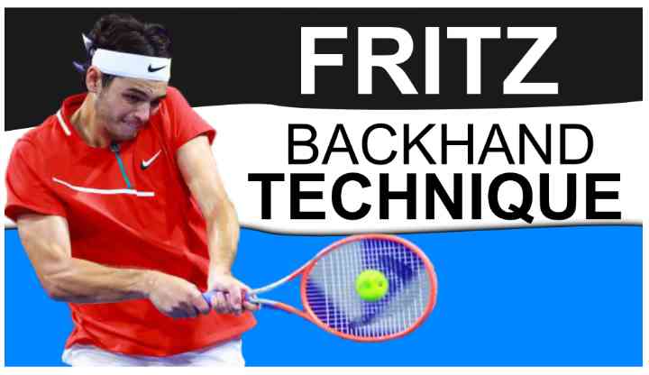 Taylor Fritz Backhand Technique