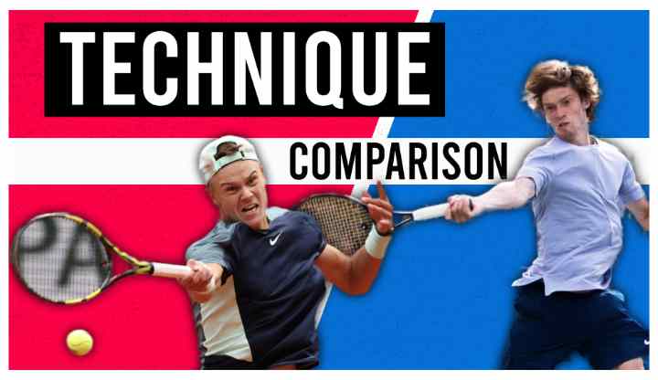 Holger Rune Vs Andrey Rublev: Forehand Technique Comparison