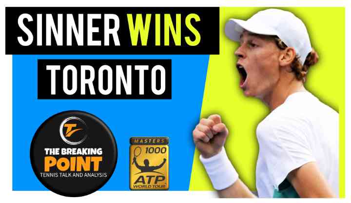 Jannik Sinner wins 1st Masters 1000 Title in Toronto