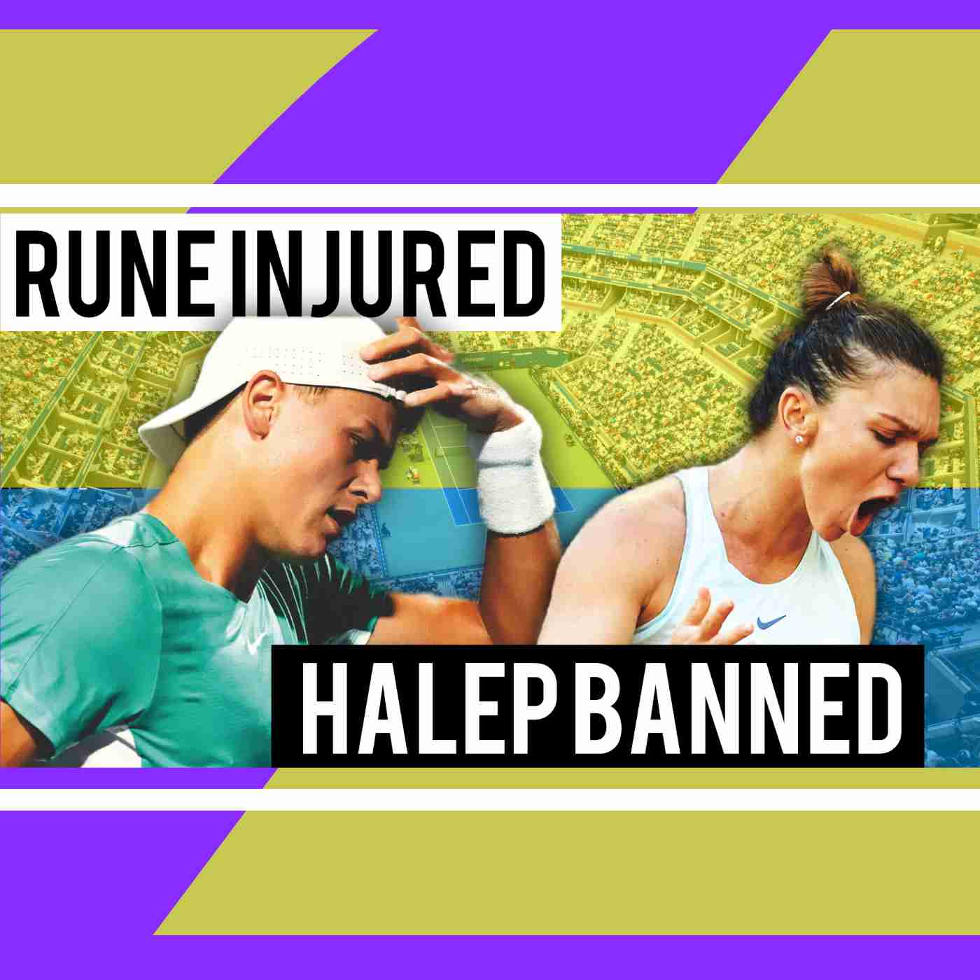 Holger Rune's Back Injury & Simona Halep's Drug Ban | The Breaking Point Podcast