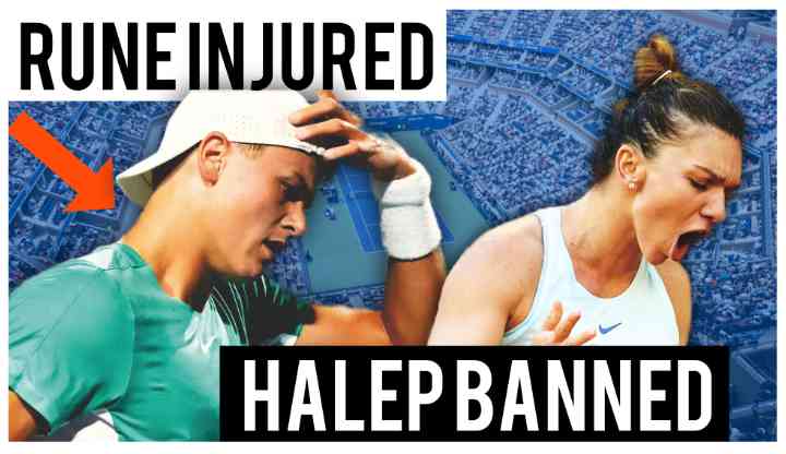 Holger Rune's Back Injury & Simona Halep's Drug Ban | The Breaking Point