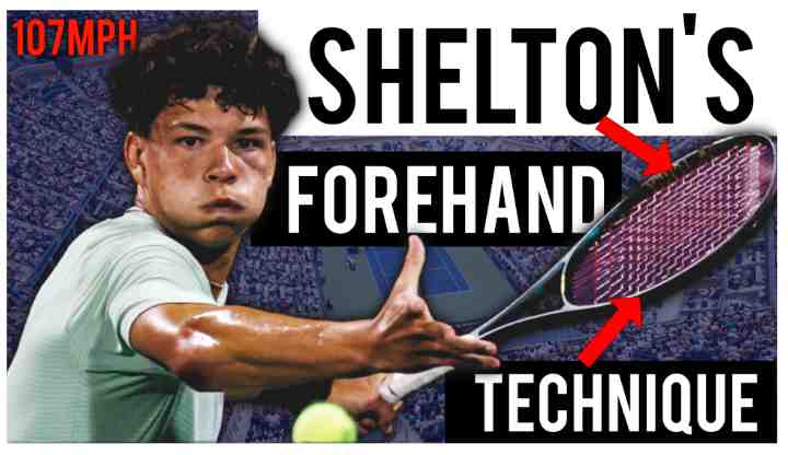 How Ben Shelton Hits 107mph Forehands | Complete Technique Breakdown